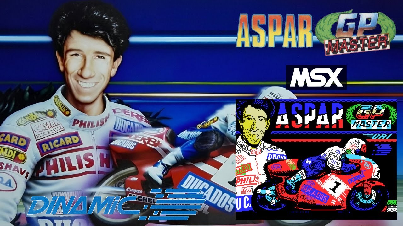 Aspar G.P. Master // Dinamic // MSX (1988)