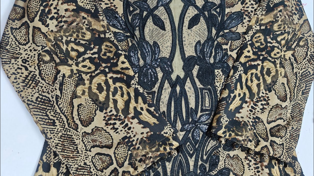 Maria B M Print Winter Stitching How To Stitch Designer Outfits into Nice design #usmanfashion
