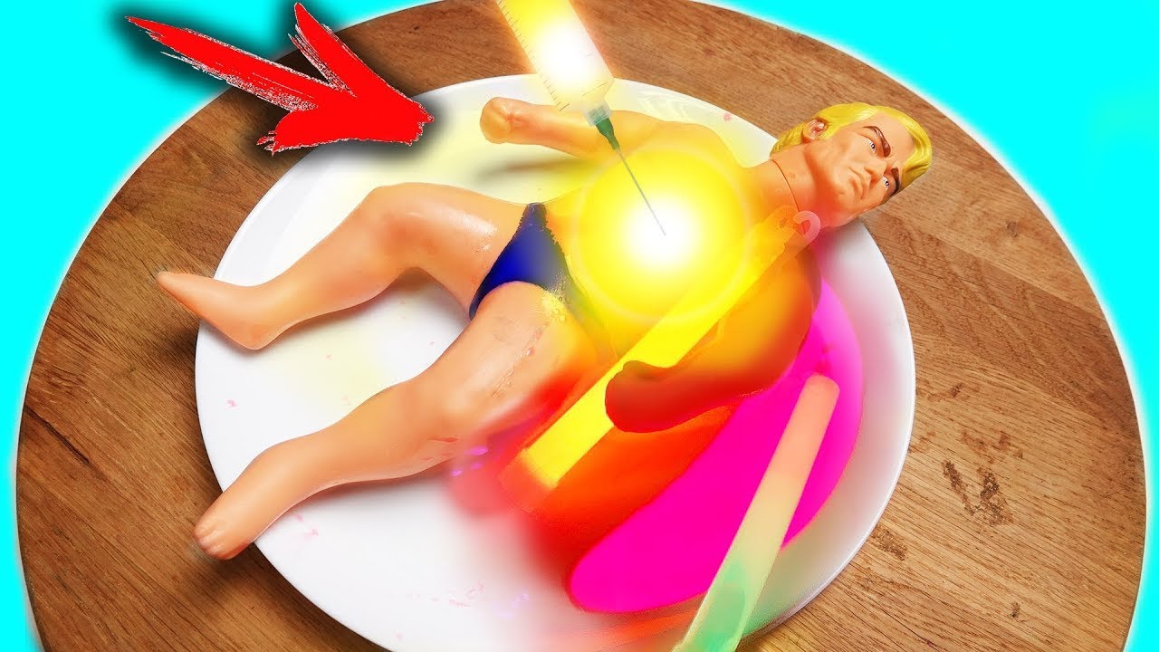 JANGAN PERNAH MENGISI CAIRAN YANG BERPENDAR DI STRETCH ARMSTRONG!
