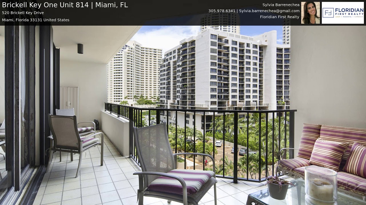 Brickell Key One Unit 814 | Miami, FL