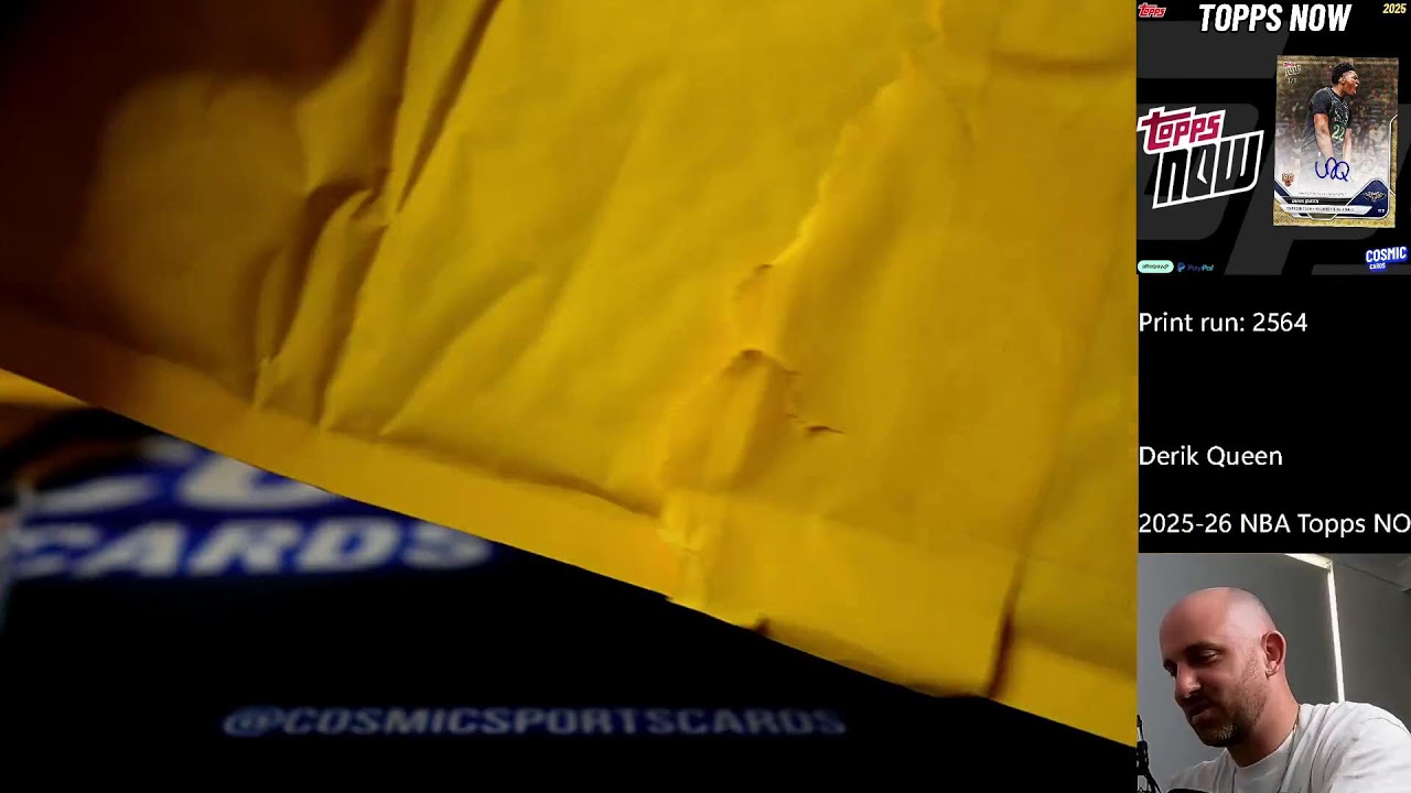 TOPPS NOW OPENING! 57x DERIK QUEEN CARD #79 (PRINT RUN 2564)