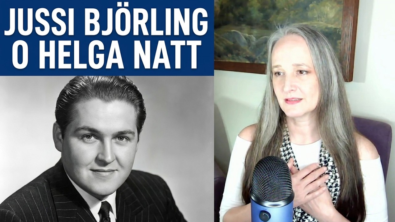 Voice Teacher Reaction to Opera Singer - Jussi Björling |  O Holy Night (O Helga Natt)