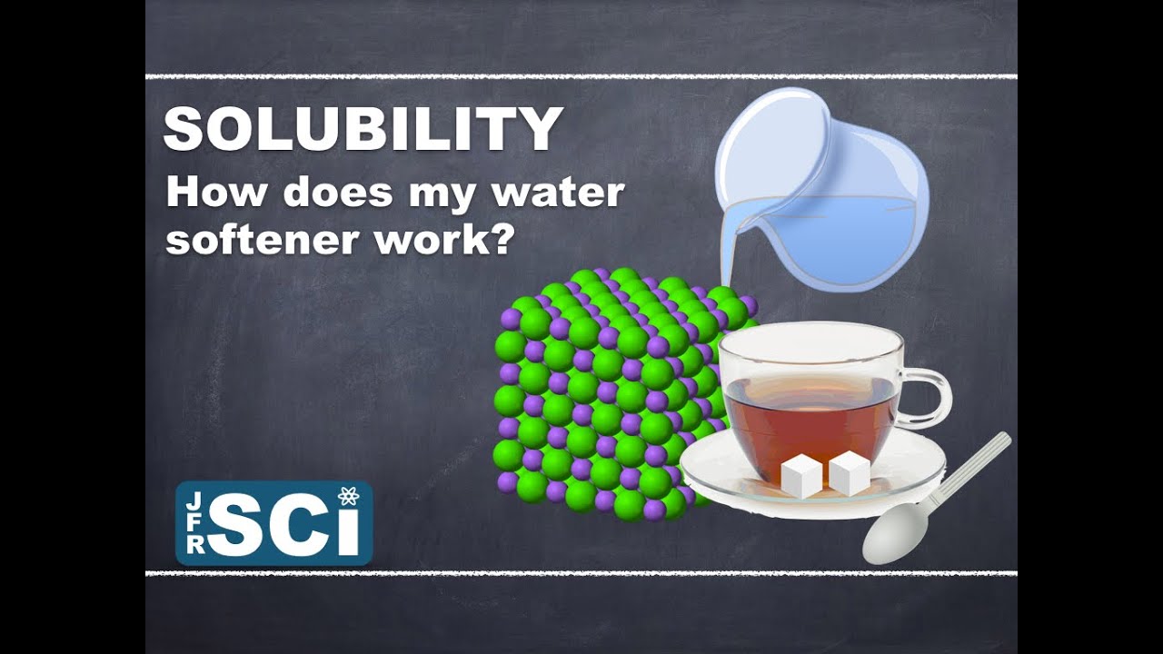 Solubility and Reactions in Solution: How does my water softener work?
