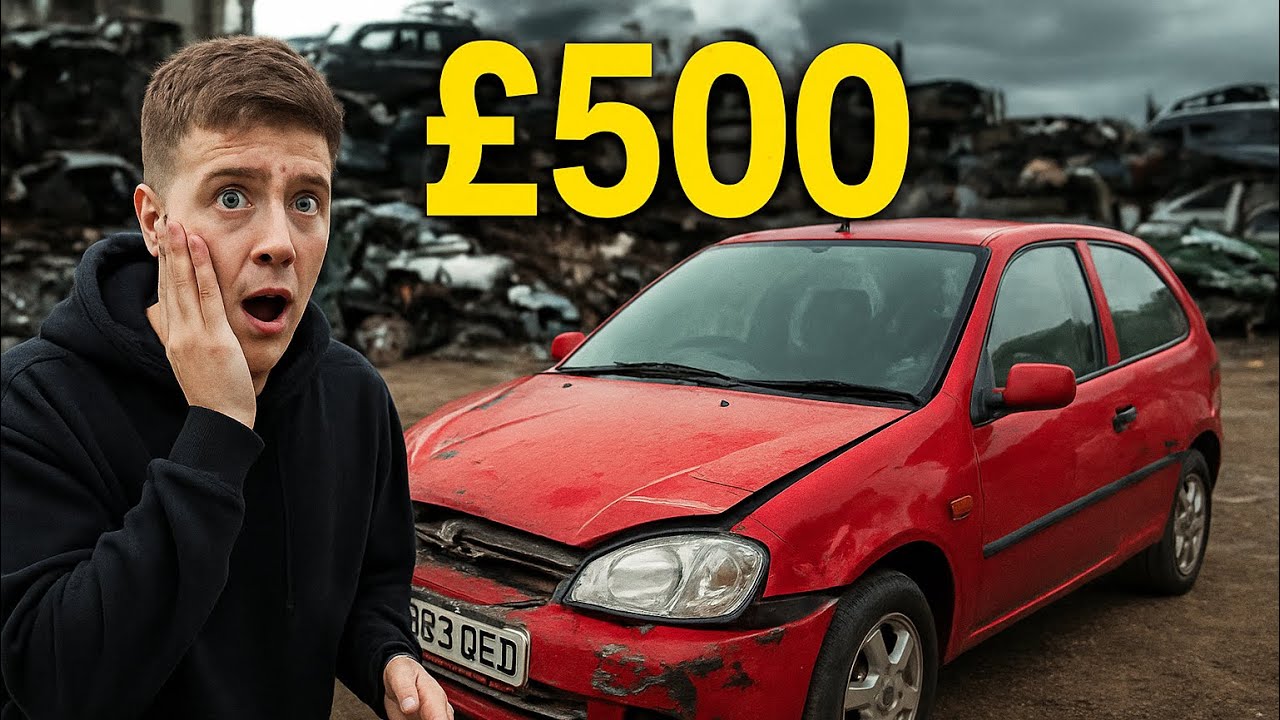 TRANSFORMING THIS &pound;500 VAUXHALL CORSA I FOUND IN THE SCRAPYARD! (Part 1) 