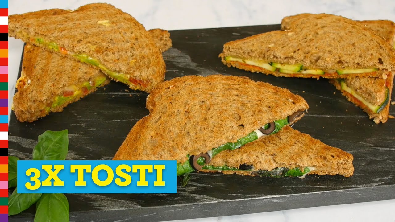 3x tosti | Gezond recept | Voedingscentrum