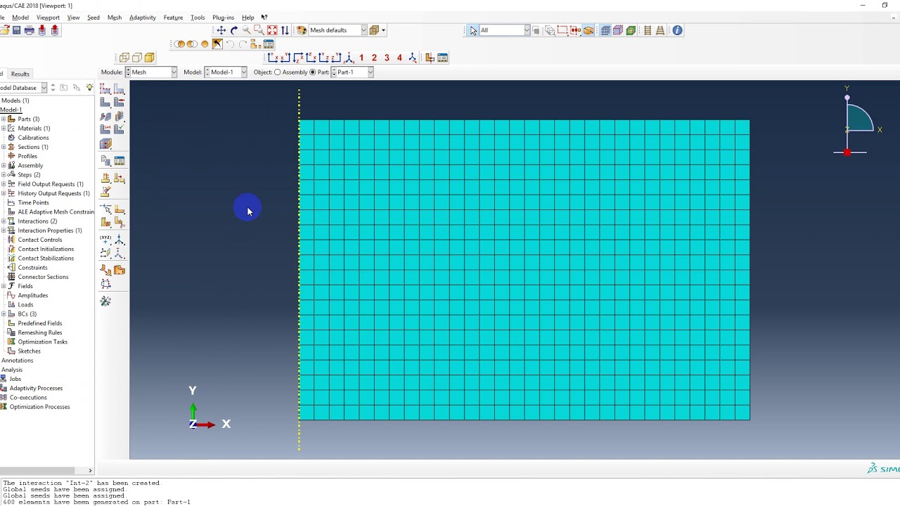 Abaqus Tutorials : forge