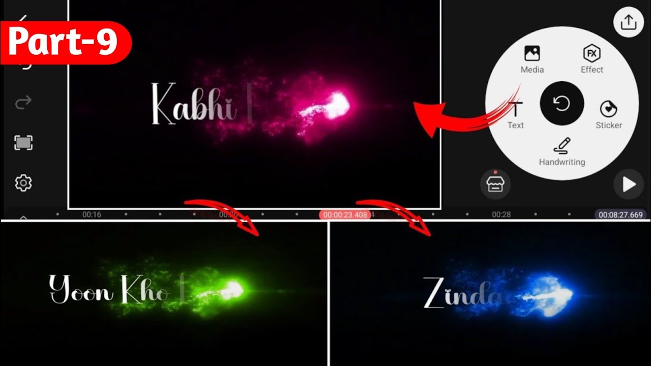Smoking Fire Effect Video Editing in Kinemaster || Kinemaster Se Lyrics Video Kaise Banaye #tutorial