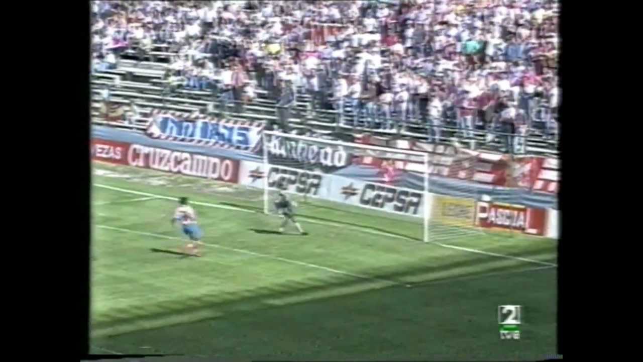 1991-92. Atlético de Madrid 3 - Athletic de Bilbao 1
