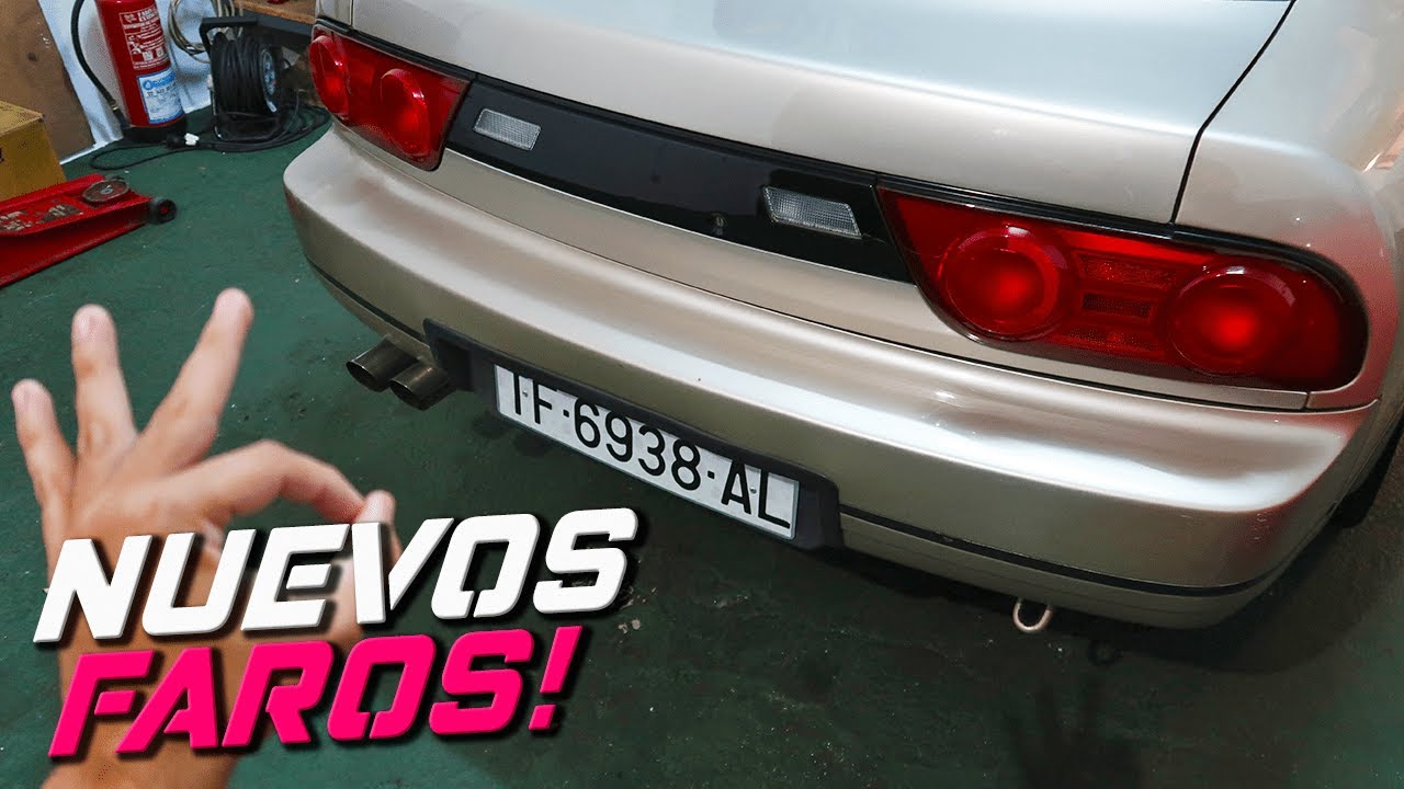 Estos son LOS MEJORES FAROS para el NISSAN S13 200SX | Nissan 180sx Type X Tail Lights