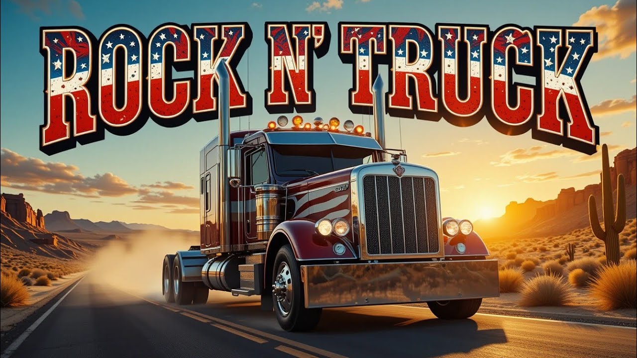 Rock N Truck Playlist Radio &ndash; Maximum Overdrive Country Rock #Rock #HighwayAnthems #TruckersDrive