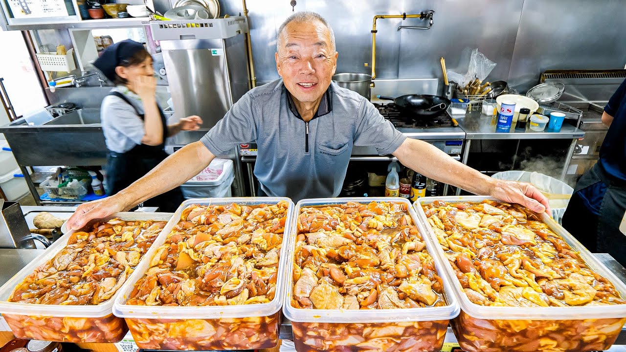 広島）「これが有名にしてくれた。」７５歳唐揚げ大将最後の日。最高の男めしにお客さんが大感動。