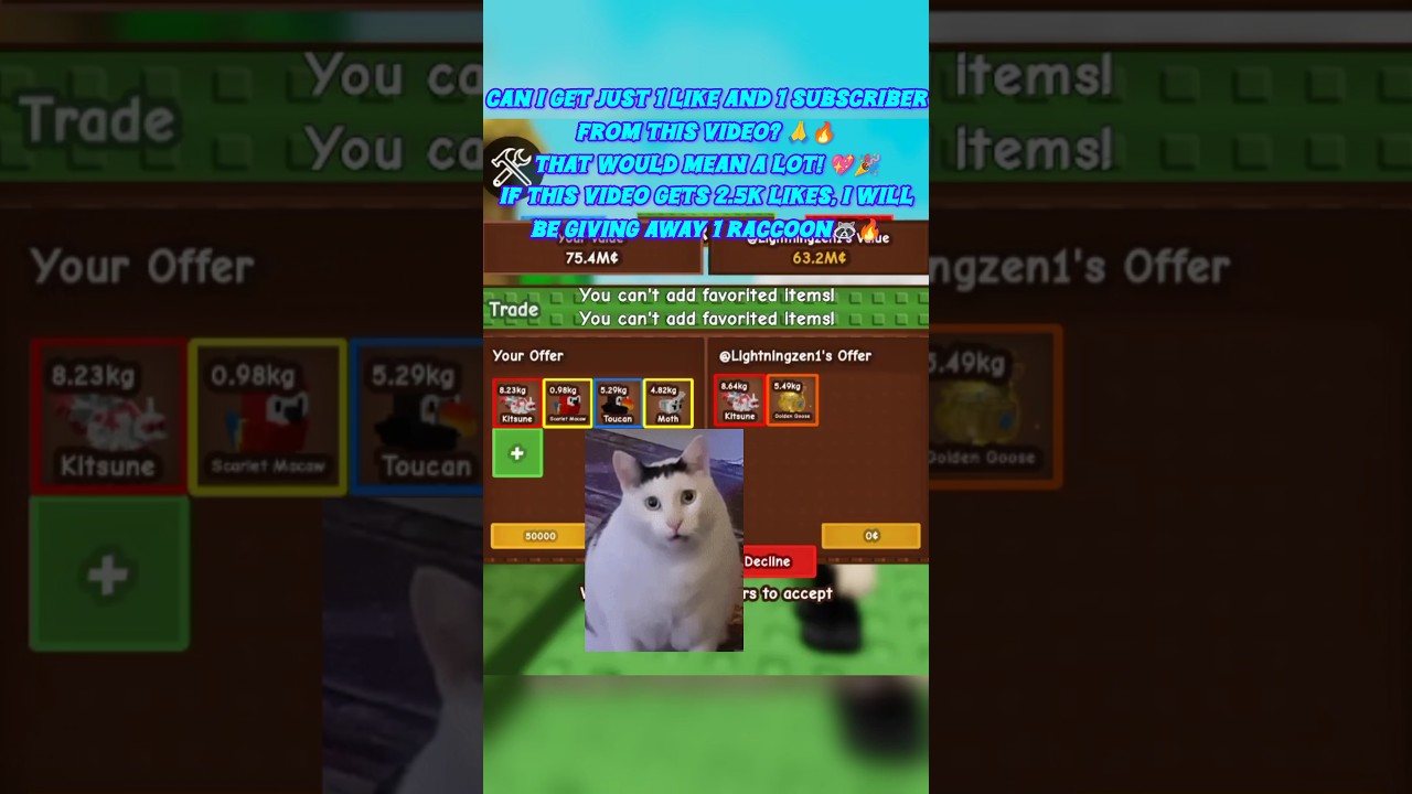 W/L.?😱 Pets Trading💥Added Huge Kitsune For Kitsune.?💀📈   #growagarden #roblox #trending #shorts