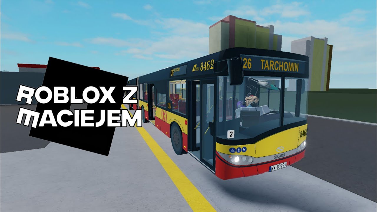 Roblox z Maciejem #137 - Warszawa Żerań: Solaris Urbino 18 #8462, linia 126