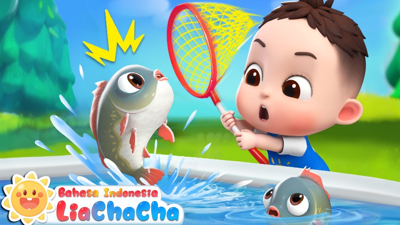 Bayi Pergi Memancing 🎣 | Lagu Memancing | Lagu Anak-anak | LiaChaCha Bahasa Indonesia