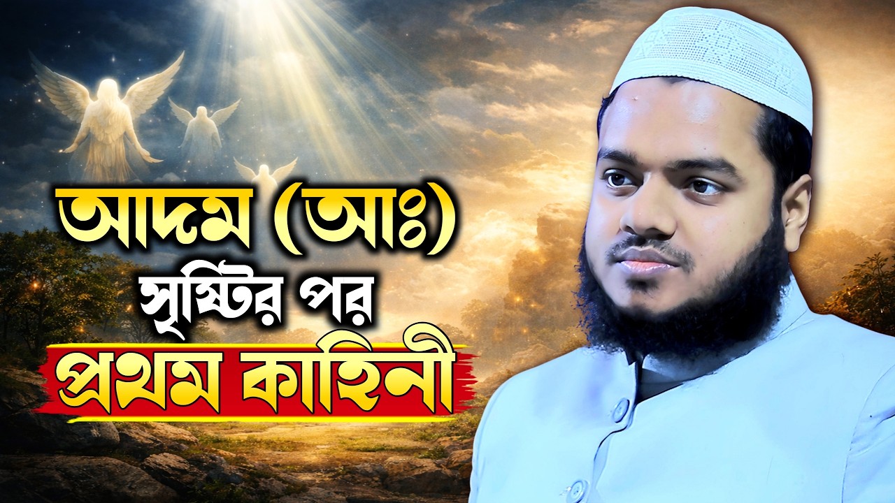 আদম আঃ সৃষ্টির পরের প্রথম কাহিনী আব্দুল্লাহ বিন আব্দুর রাজ্জাক ওয়াজ ২০২৬ abdullah bin abdur razzak