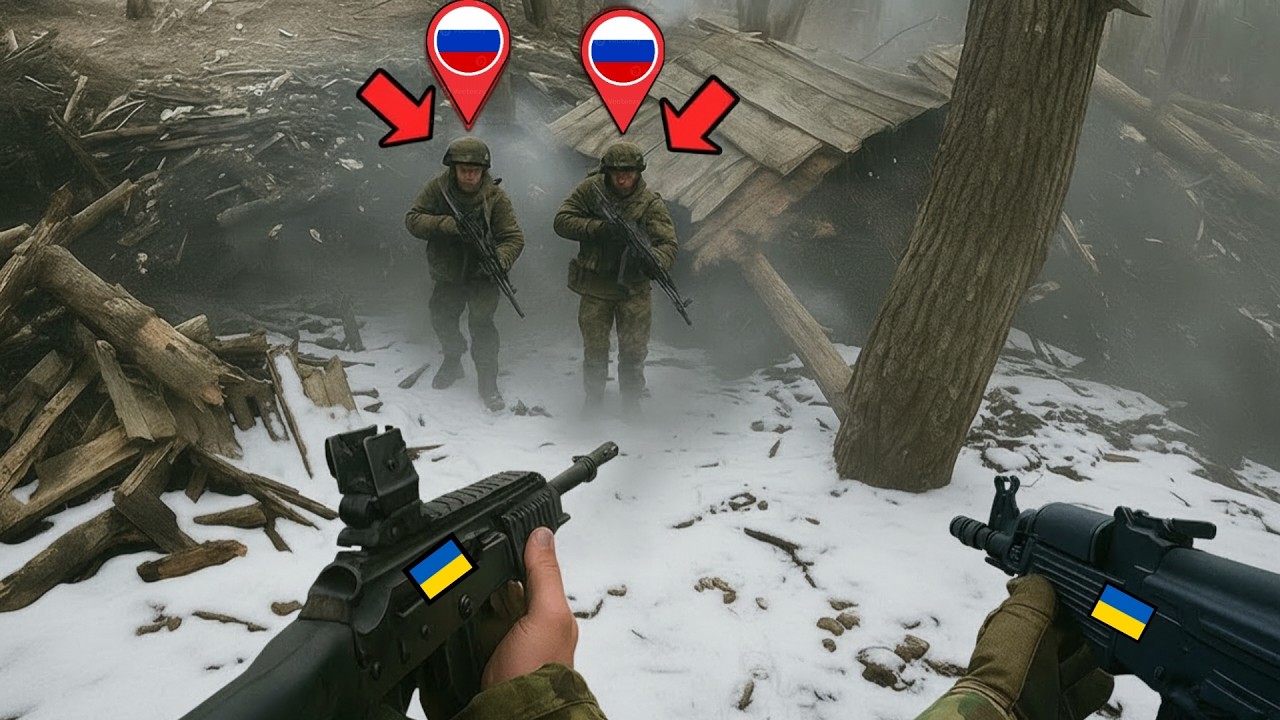Ukrainian Forces Spot Russian Troop Swarm Near Village – What Happened Next?