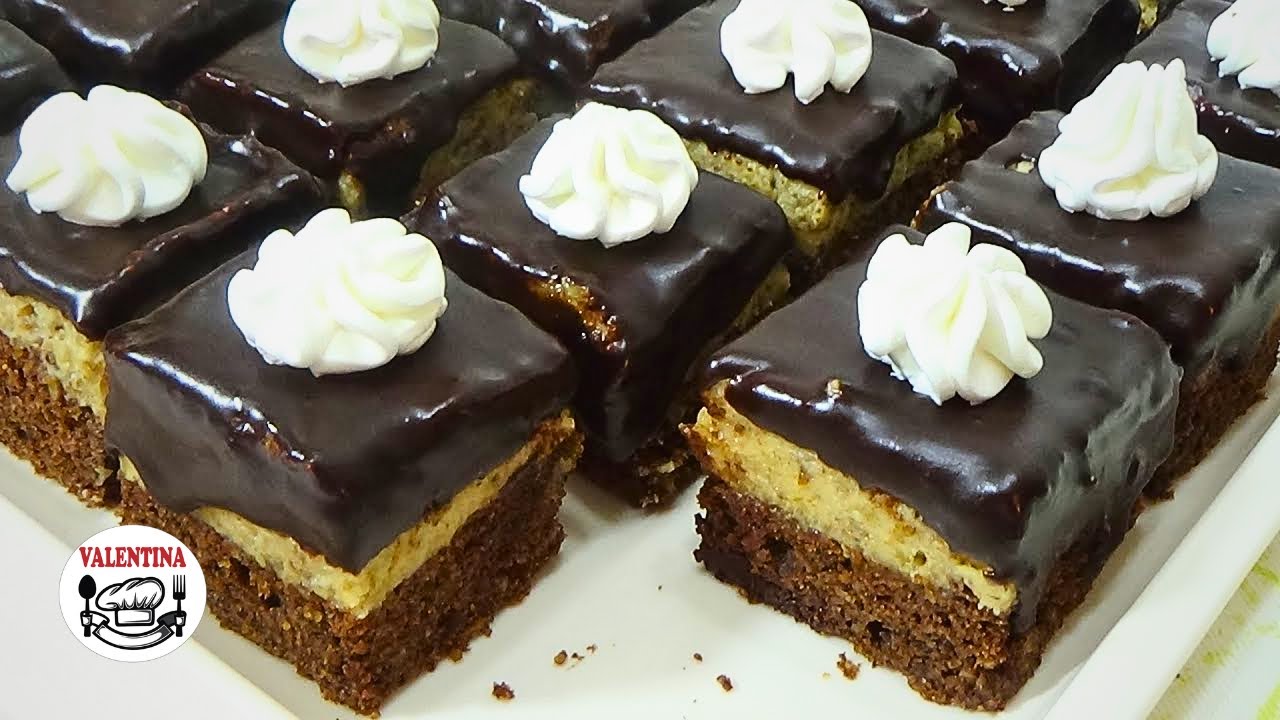 RUM KOCKE-KOLAČ KOJI PLAČE💥Originalni recept Starih Poslastičara❗Najpoželjniji kolač NEKAD I SAD👌😋❗