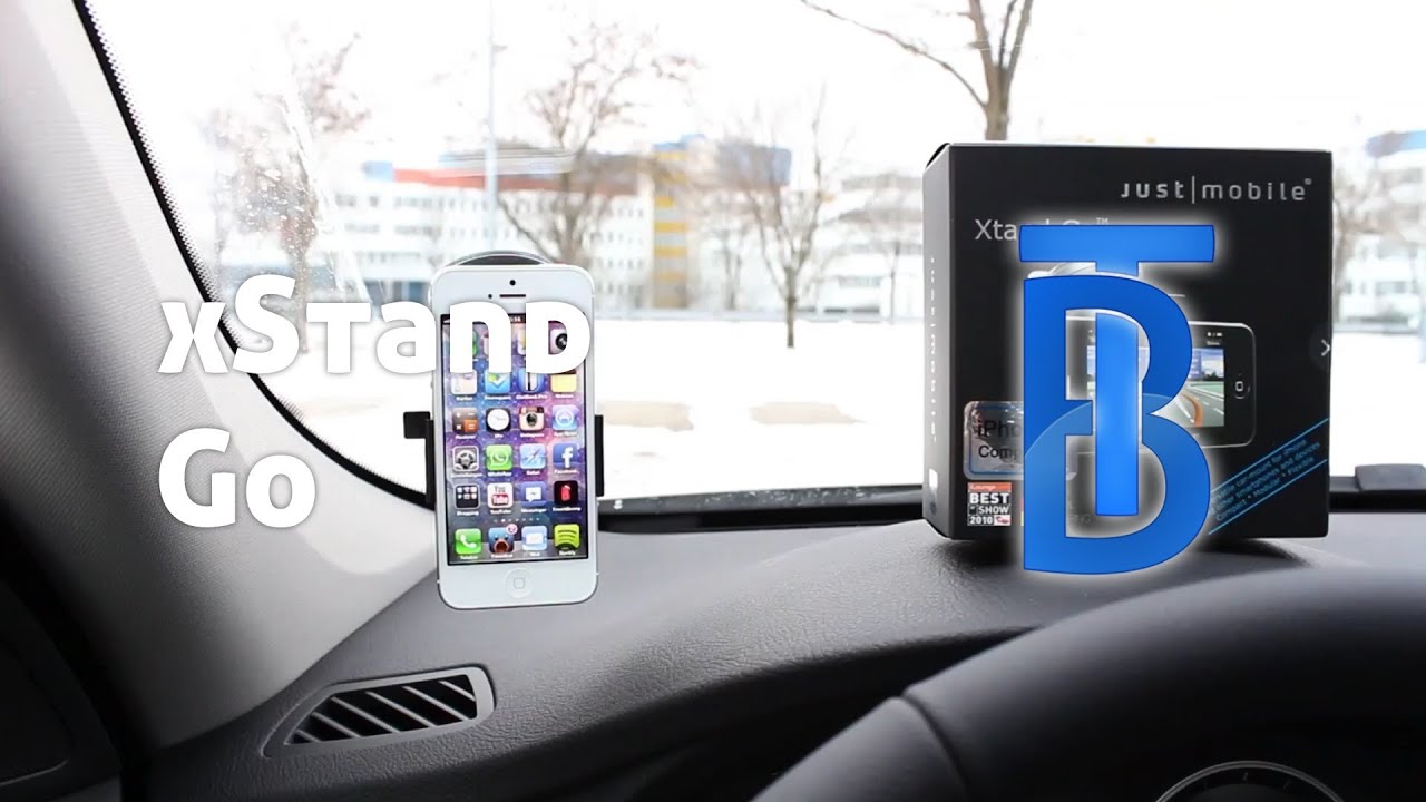 Review: Just Mobile Xtand Go - Autohalterung f&uuml;r das iPhone 5