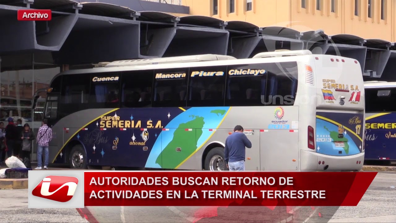 Autoridades buscan retorno de actividades en Terminal Terrestre de Cuenca