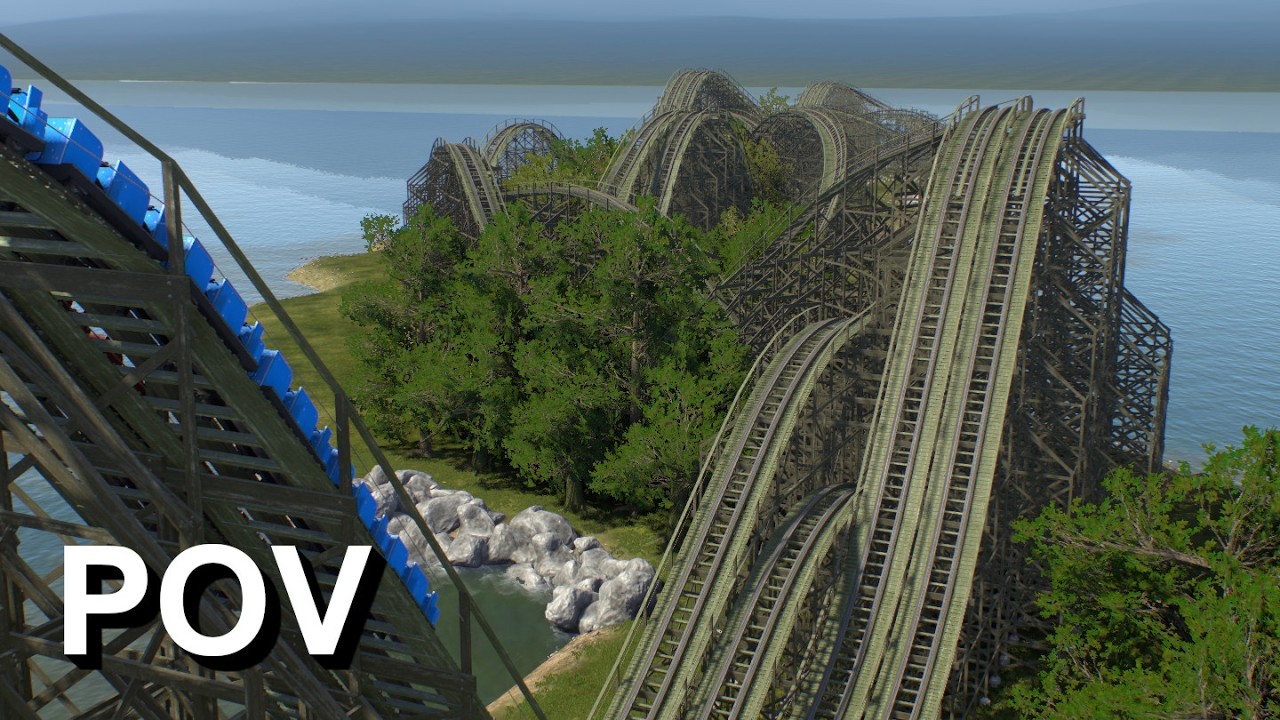 Titan Duel (Side B-Right) POV | No Limits 2 | 60fps | 4K | 2D