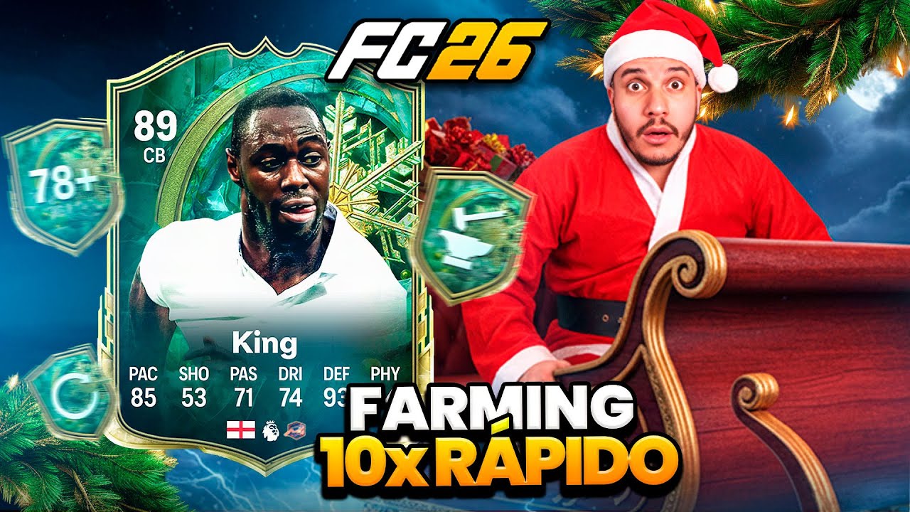 FC 26 l FA&Ccedil;A O FARMING DE NATAL 10X MAIS R&Aacute;PIDO (DICA INSANA!)