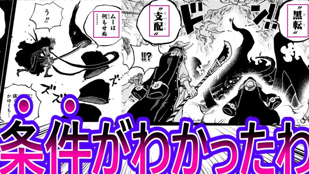 【ワンピース】最新1163話　“ある条件”を満たした相手じゃないとこの技が無効になる事に気づいてしまった読者の反応集