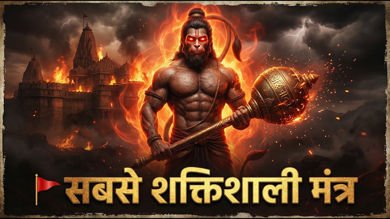 🔴 LIVE: ॐ हनुमते नमः | 108 बार हनुमान मंत्र जप | Powerful Hanuman Mantra Chanting 🚩