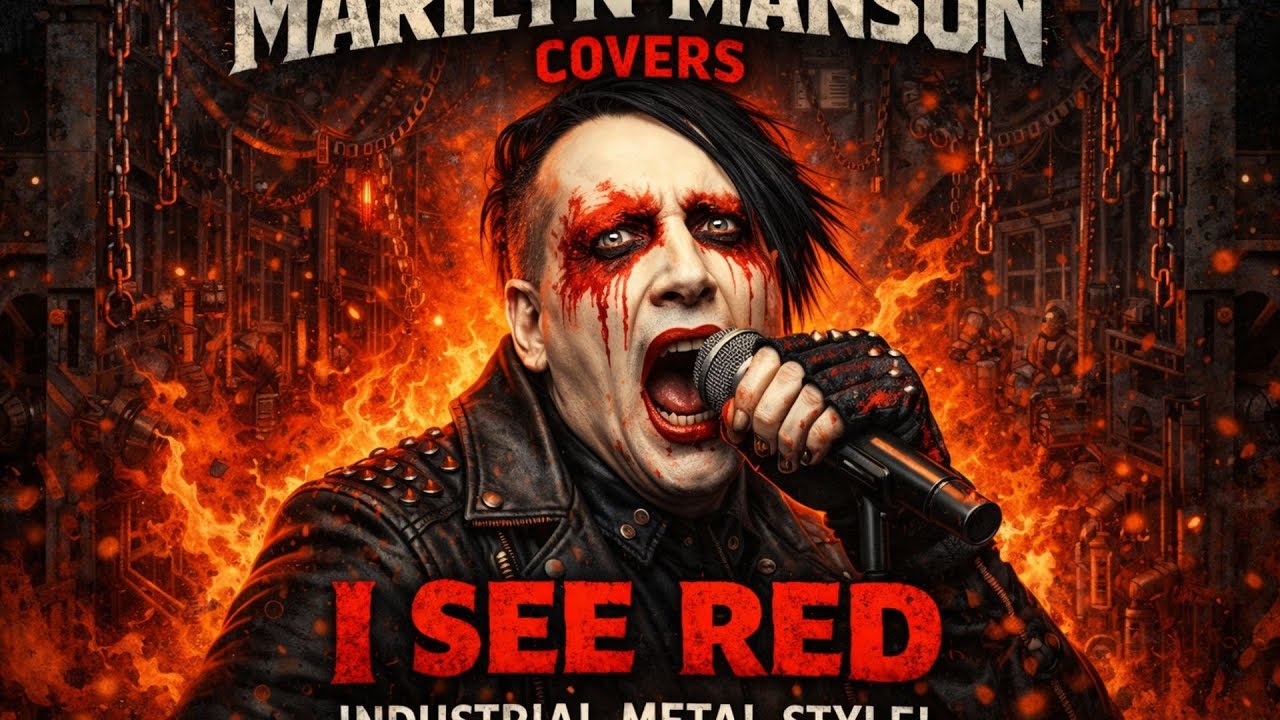 I see red | Reimagined as Nu-industrial metal , ( marilyn manson Vocals ) Epic Dark Cover