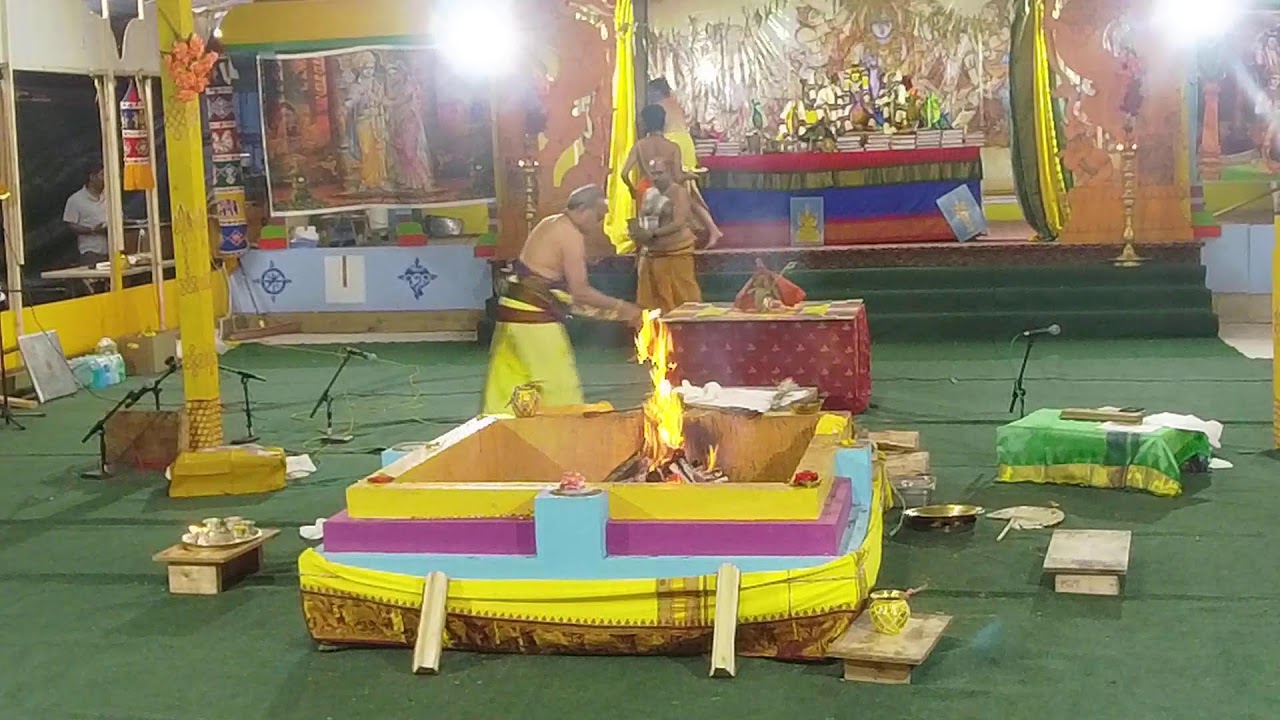 SRi Ramanaya Maha Yagam - aranya kanda homam (26 sargas)  jyeshta nakshatra homam