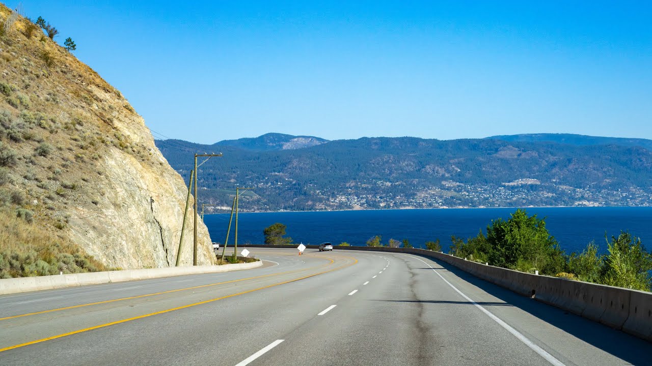 Penticton to Kelowna, British Columbia