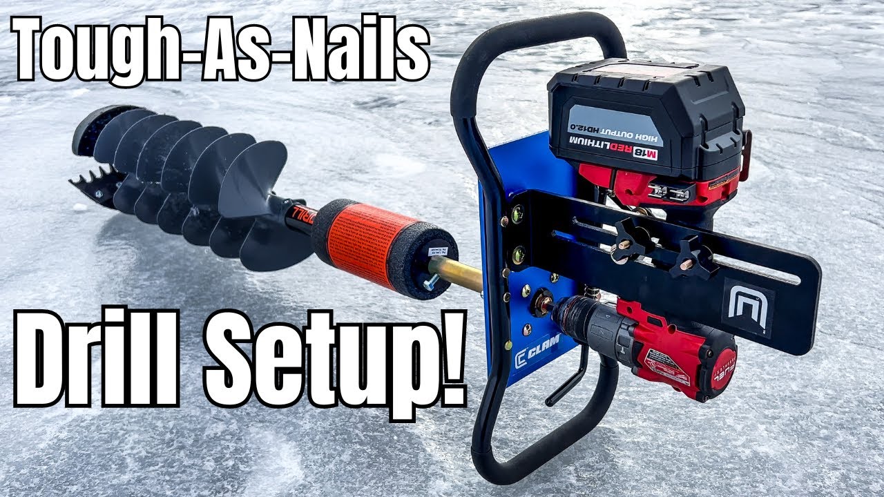 The ULTIMATE Drill/Auger Setup For Tough Conditions!