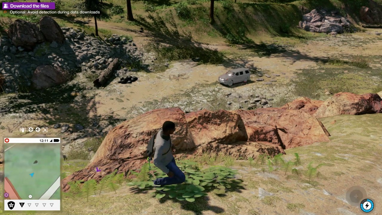 WATCH_DOGS 2 Side mission Download the files from FBI