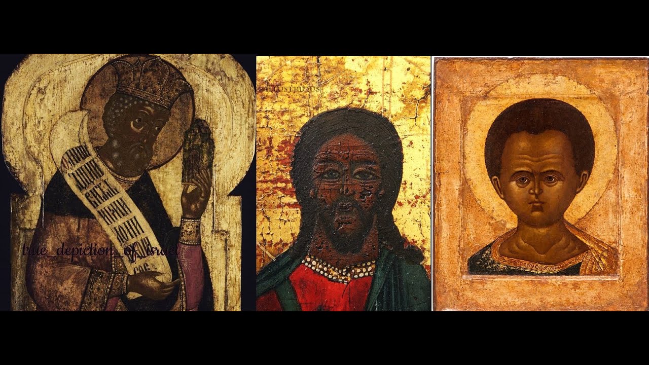 100+ IMAGES, (BLACK) RUSSIAN/BYZANTINE RELIGIOUS ART & ICONS (HISTORY HAS BEEN A WHITEWASH)