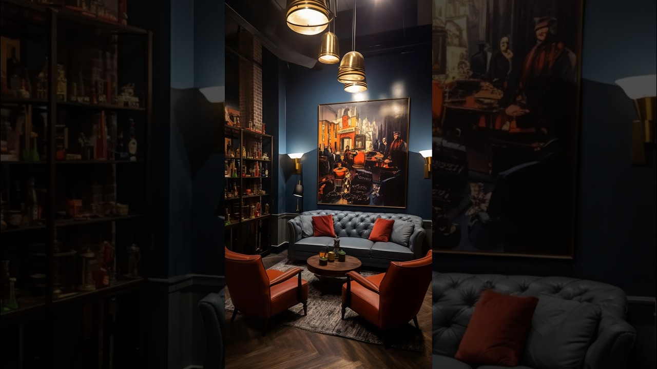 Here&rsquo;s our take on a Modern Peaky Blinders cigar lounge and bar🖤