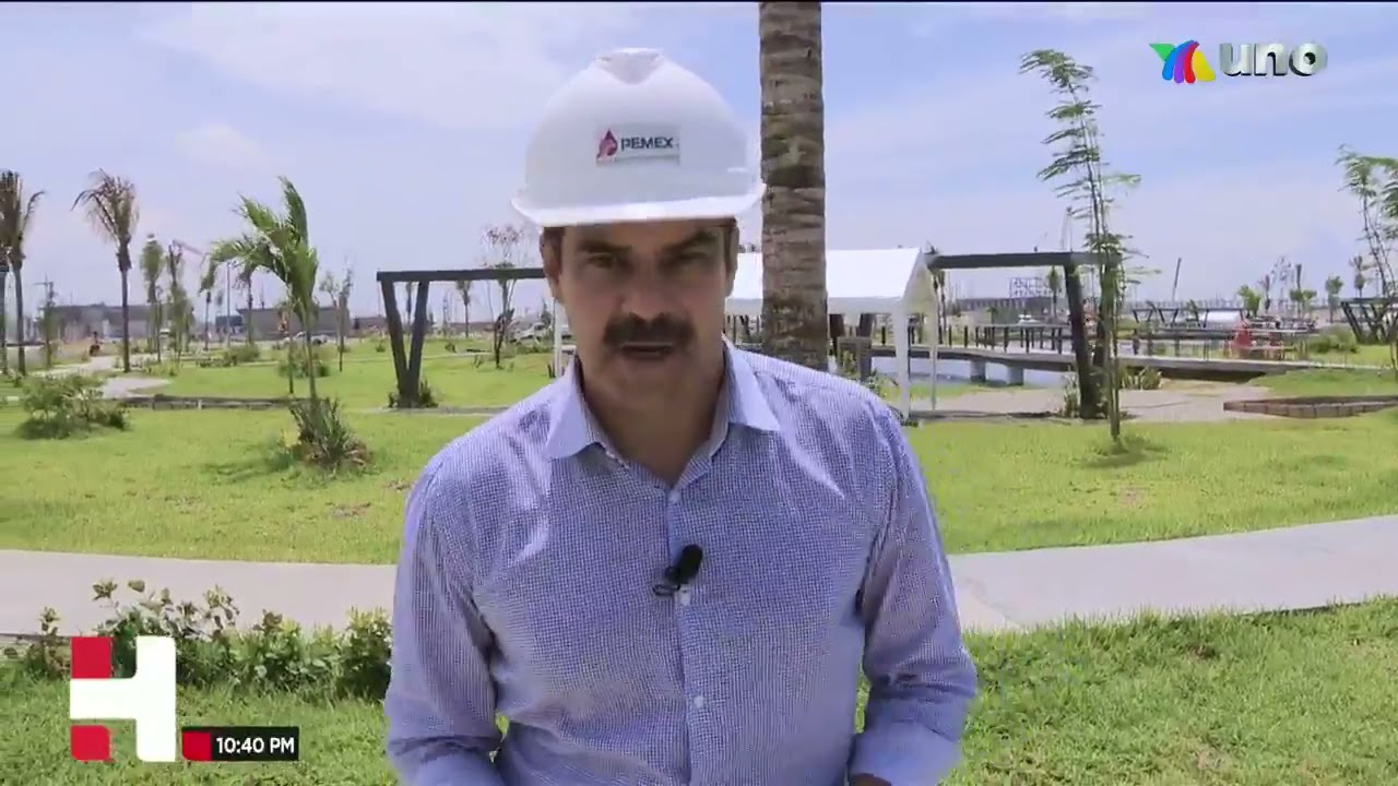 Recorrido por la refinería de Dos Bocas