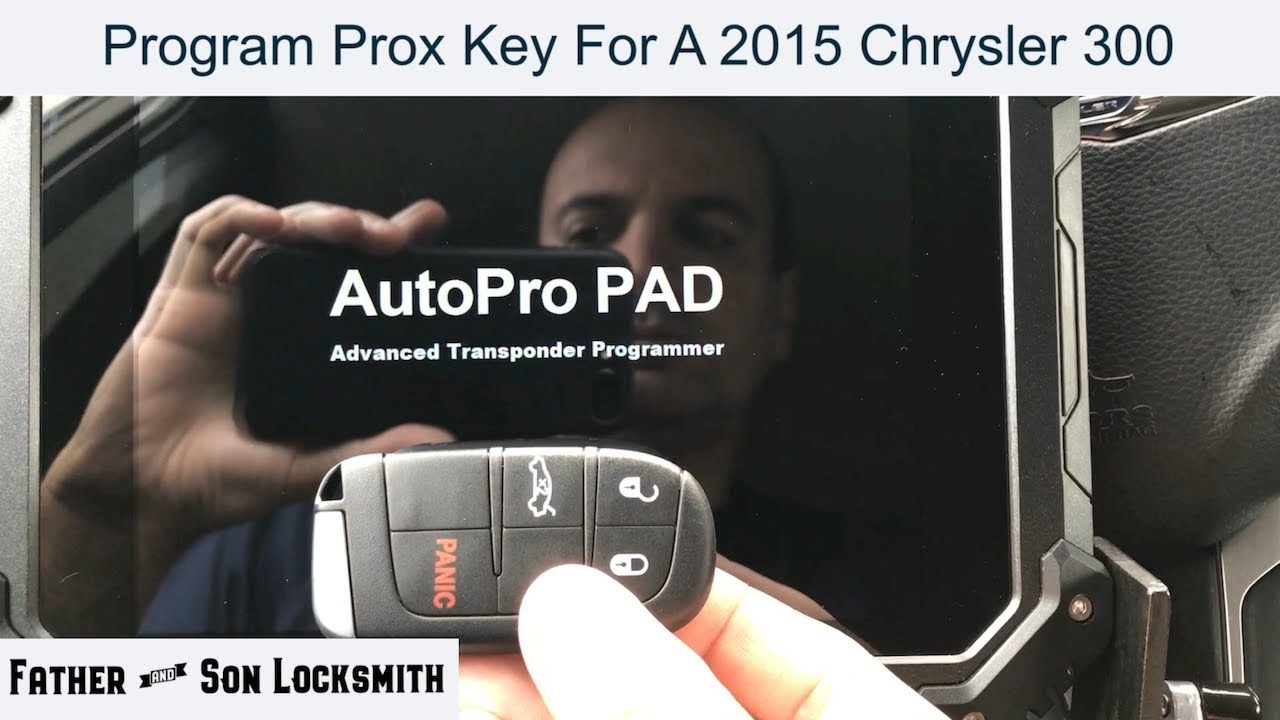 AutoProPad - Program Prox Key For A 2015 Chrysler 300