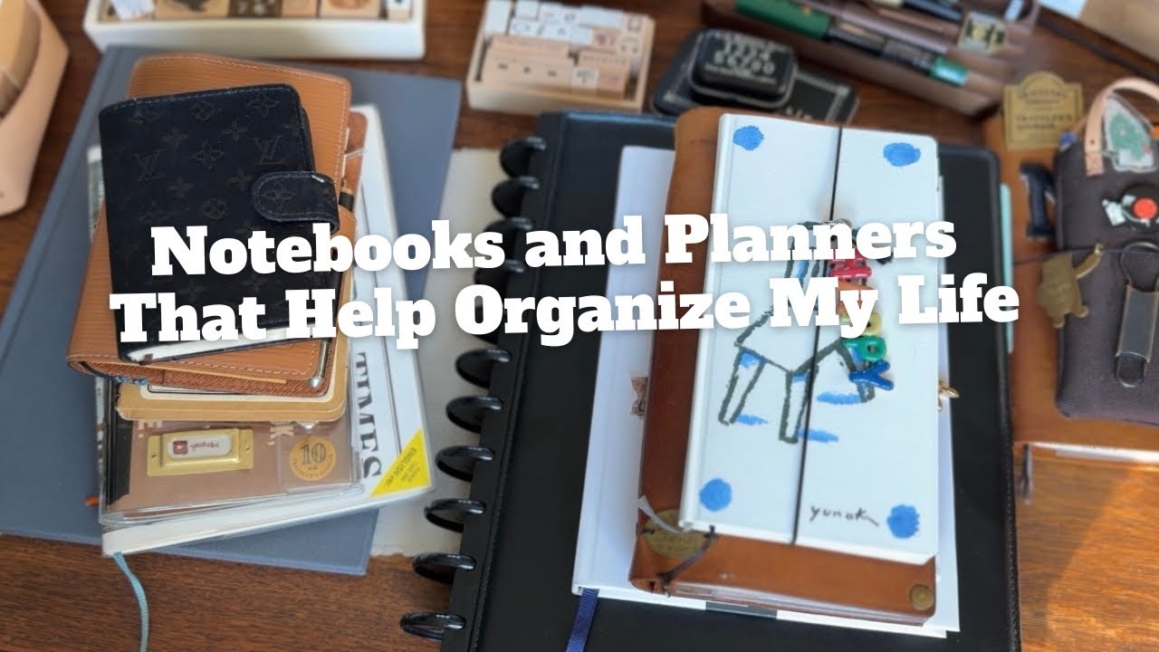 The Systems of Notebook And Planners That Help Organize My Life | Traveler’s Notebook, Hobonichi, MD
