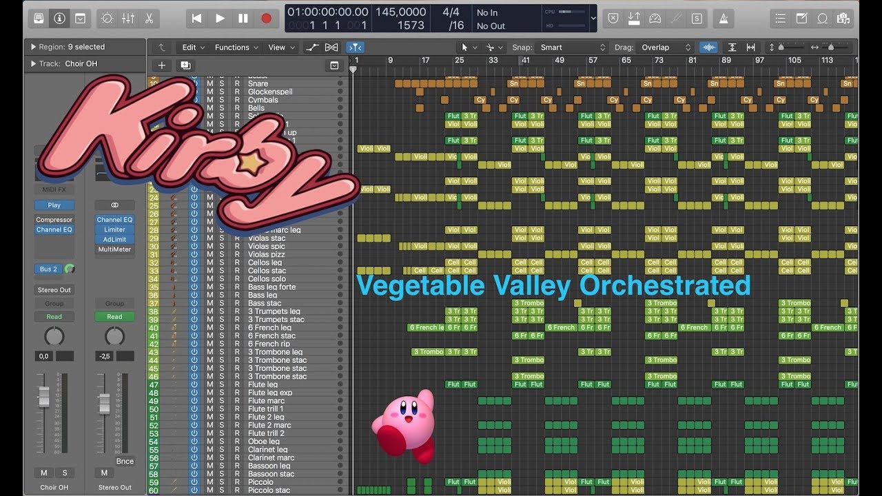 Kirby's Adventure - Vegetable Valley Orchestrated