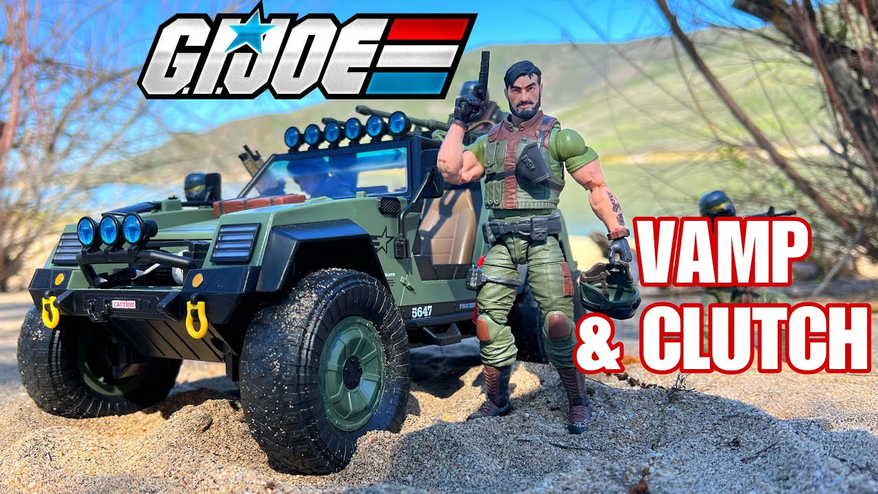 G.I. Joe Classified Series VAMP and Clutch Action Figure Review 