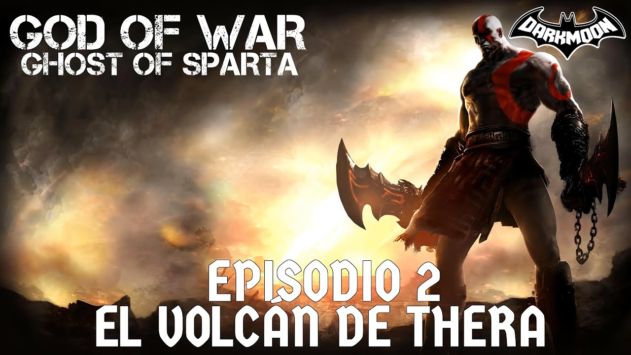 GOW: Fantasma de Esparta episodio 2: El volcán de Thera (difícil) PSP 2K