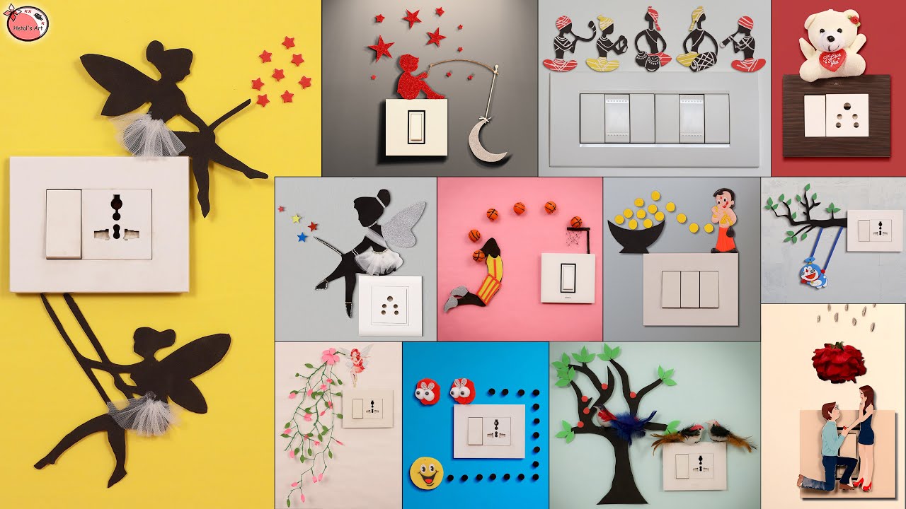 19 Cute & Creative Home Switchboard Art Installation #DIYCraft