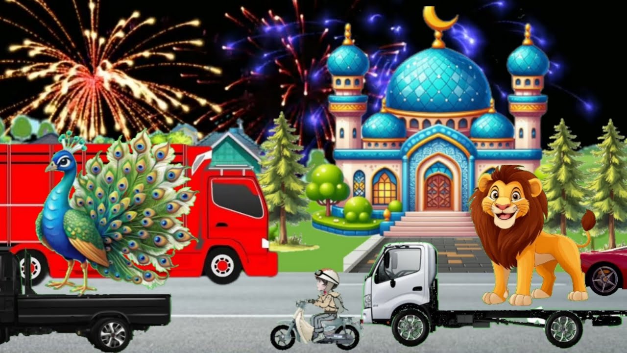 Kemeriahan pawai takbir keliling idul fitri 2026, takbir keliling paling meriah