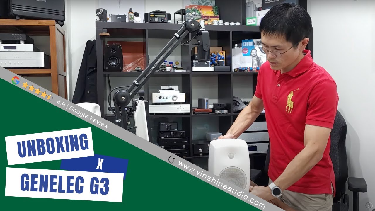 Unboxing: Genelec G3 Loudspeakers