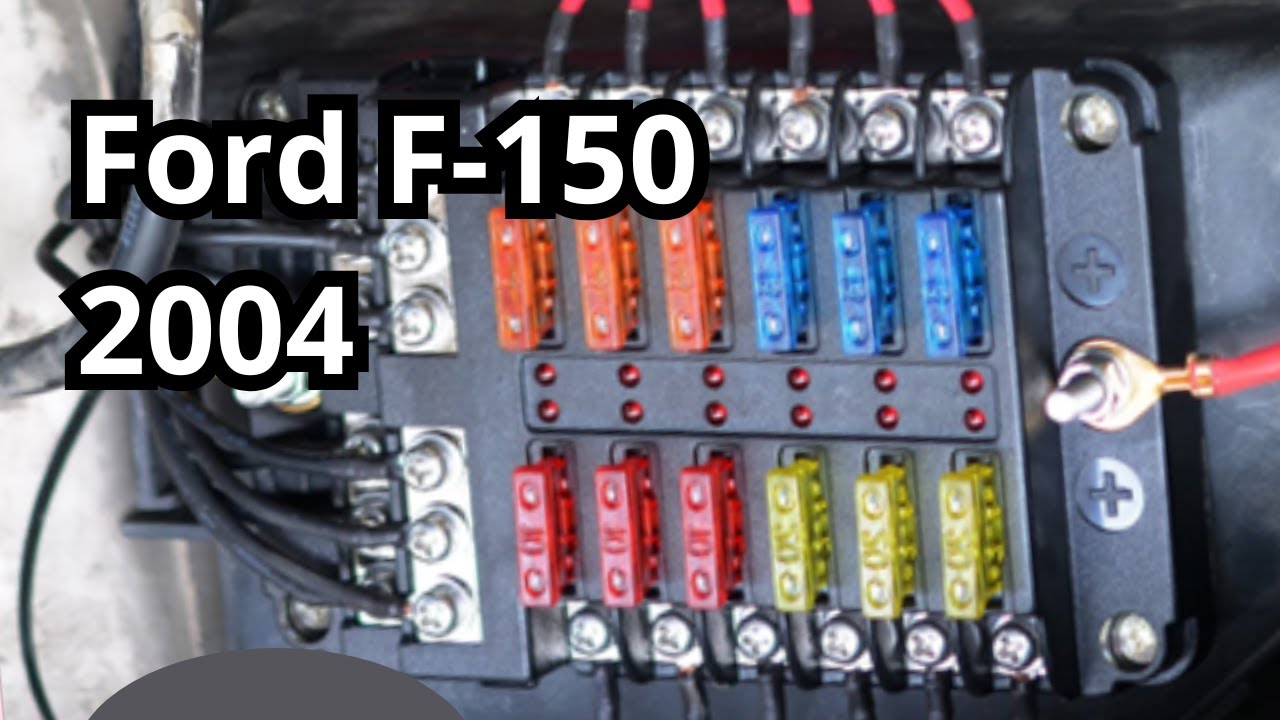 Fuse Box Diagram: Ford F-150 2004. FuseFans.