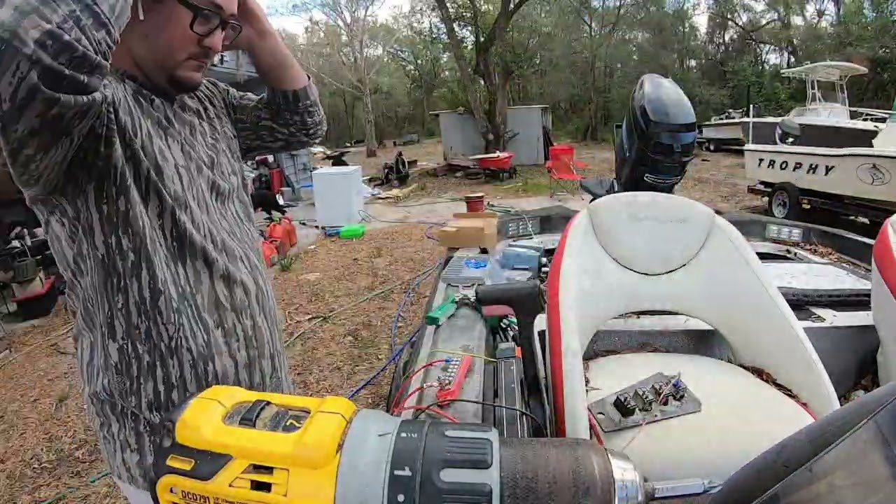 Restoring power... Total boat rewire