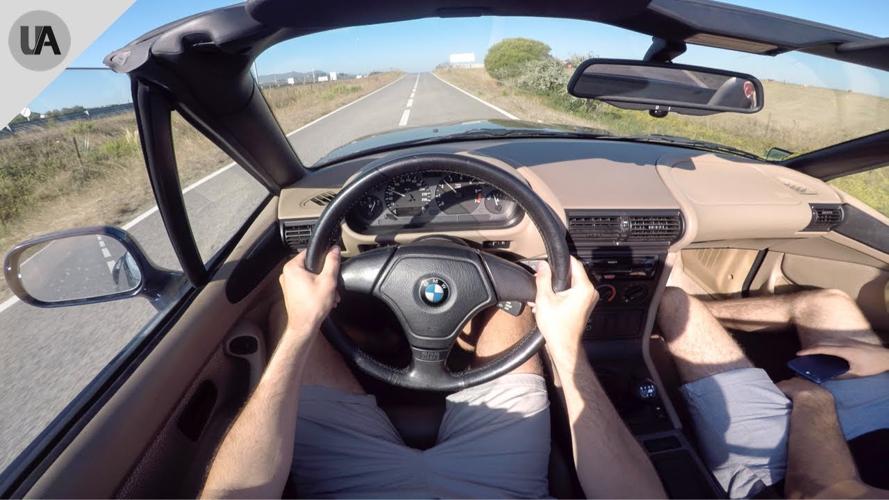 BMW Z3 ROADSTER POV TEST DRIVE - 140HP 1.9L | No Commentary, Just Sound.
