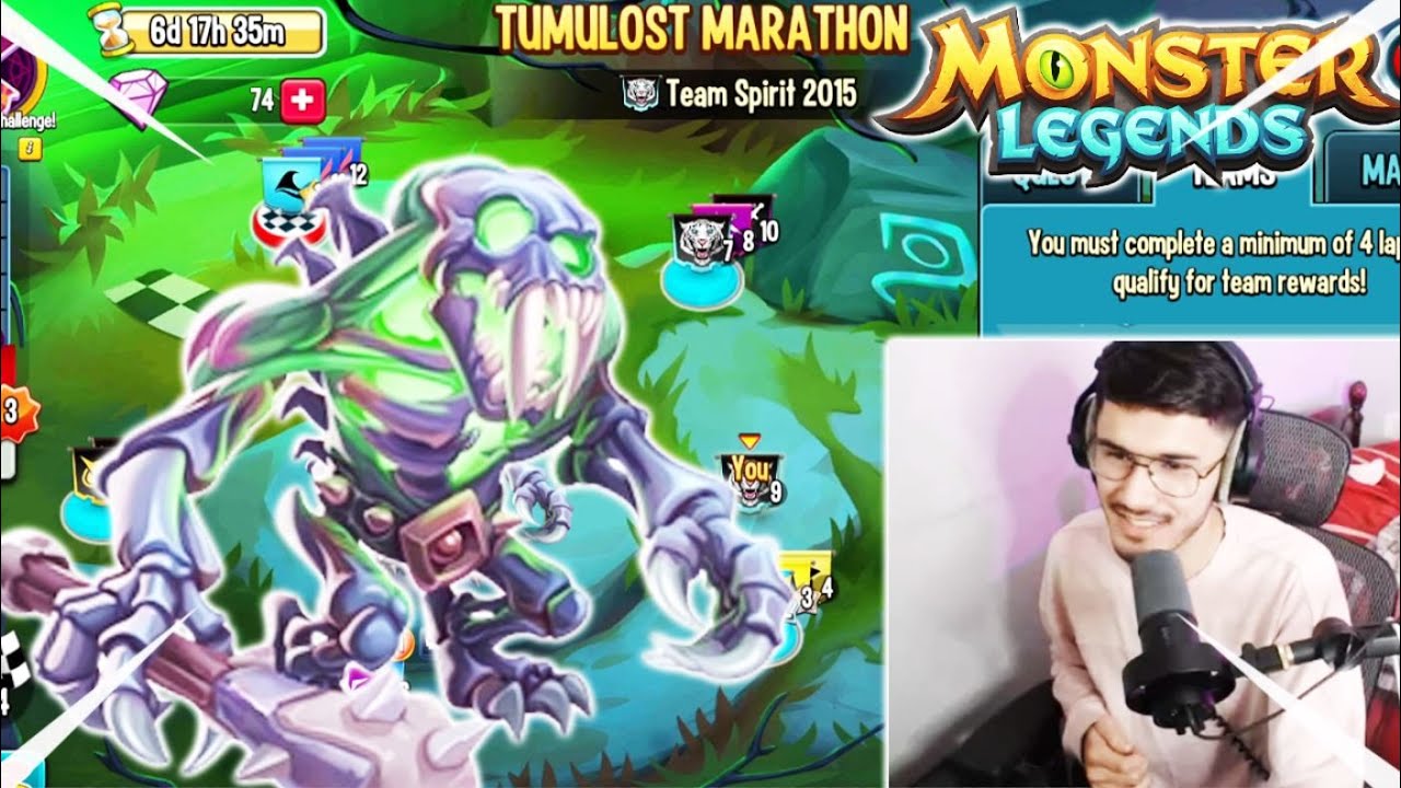 The NEW Marathon Is HERE!!! | Is This Mythic Worth Racing? | Tumulost Marathon | Monster Legend