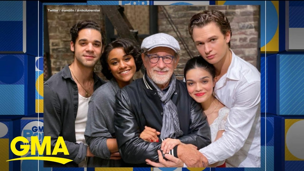 Steven Spielberg shares behind the scenes footage of ‘West Side Story’ remake l GMA