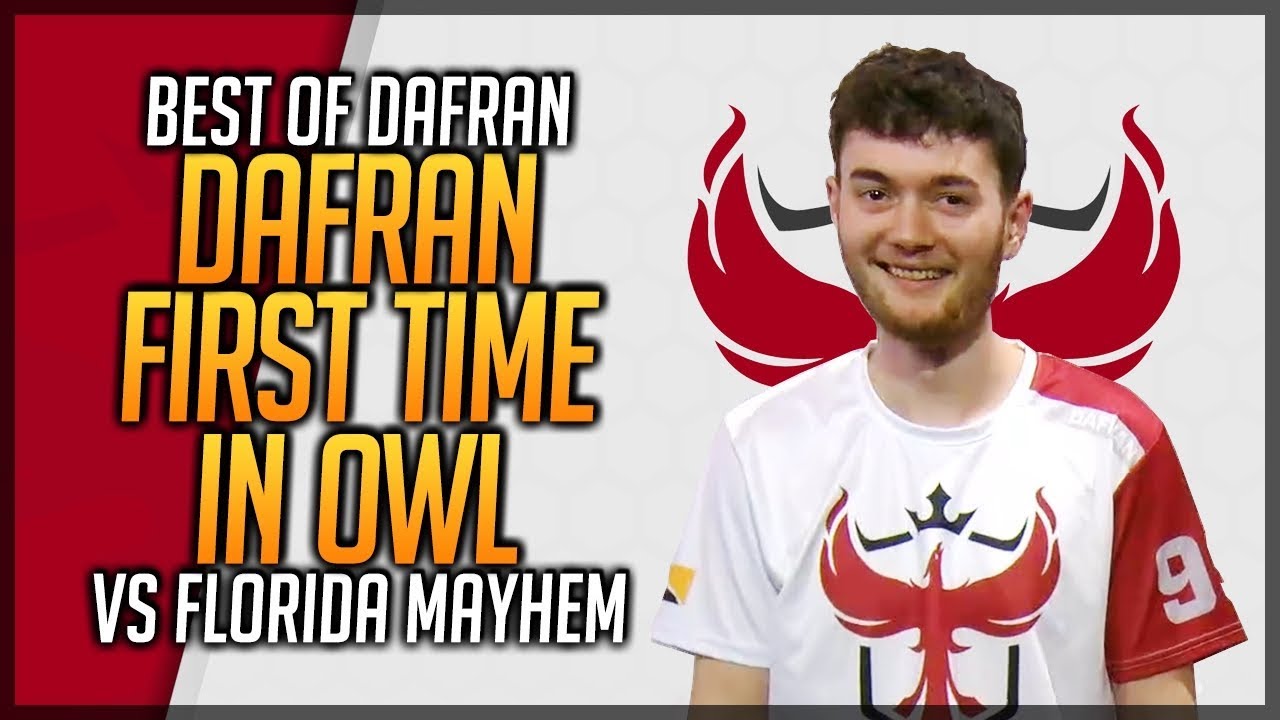 dafran POV GOD AIM Vs Florida Mayhem - dafran First Time In Overwatch League Season 2