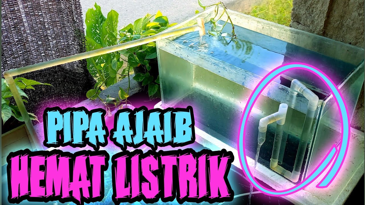 CARA MEBUAT PIPA SUMP FILTER  ‼️ HEMAT LISTRIK  ‼️